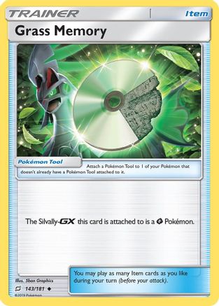 Grass Memory - 143/181 - Uncommon - Reverse Holo