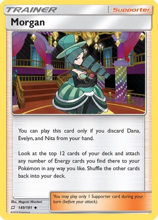 Morgan - 149/181 - Uncommon - Reverse Holo