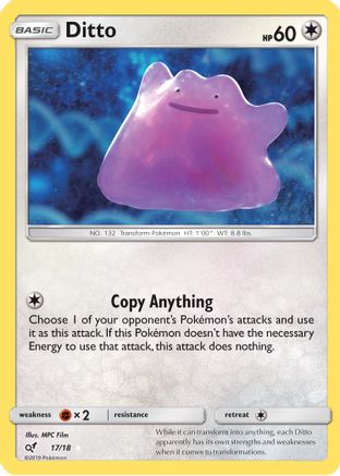 Ditto - 17/18 - Holo Rare