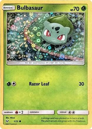 Bulbasaur (General Mills Promo) 001/73  - Holofoil Miscellaneous Cards & Products - Promo