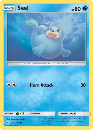 Seel - 44/214 - Common - Reverse Holo