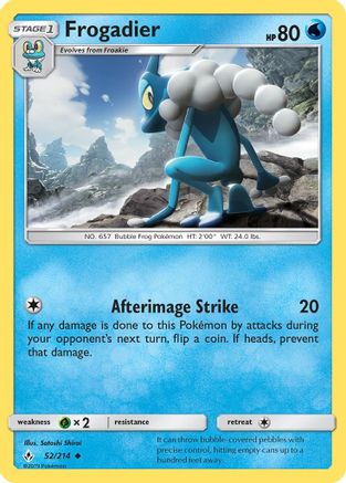 Frogadier - 52/214 - Uncommon