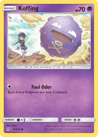 Koffing - 73/214 - Common
