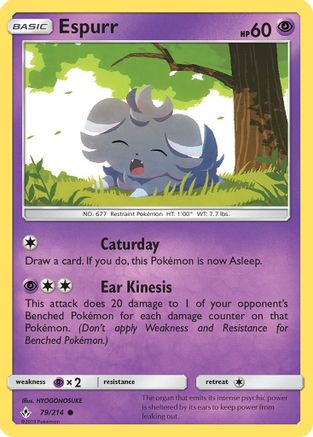 Espurr 079/214 - Common Reverse Holo