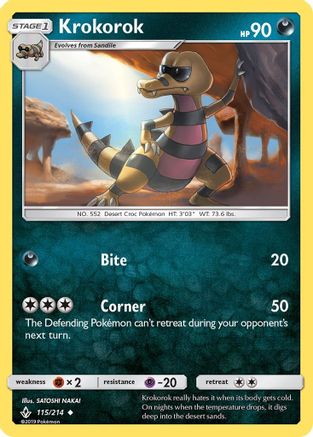 Krokorok - 115/214 - Uncommon