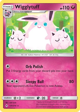 Wigglytuff - 135/214 - Rare