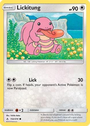 Lickitung - 152/214 - Common