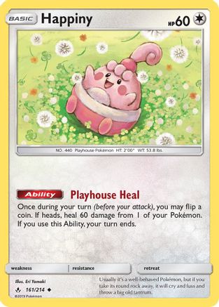 Happiny - 161/214 - Uncommon