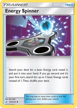 Energy Spinner - 170/214 - Uncommon