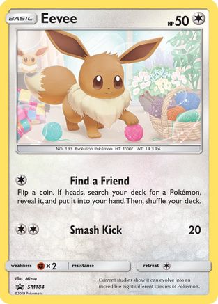 Eevee SM184  - Holofoil SM Promos - Promo
