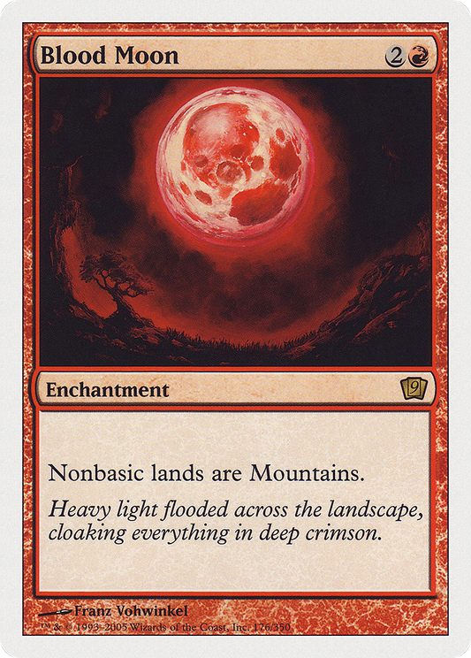 Blood Moon (9ED-176)  Foil
