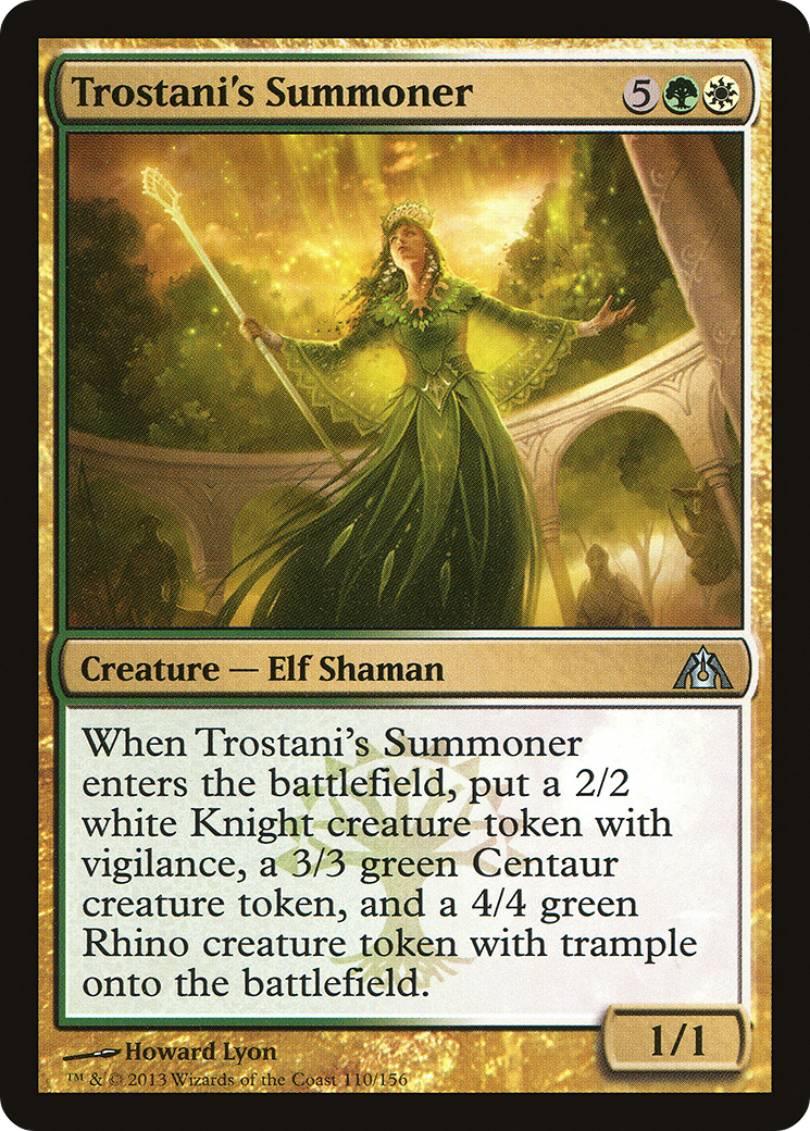 Trostani's Summoner (DGM-110)  Foil