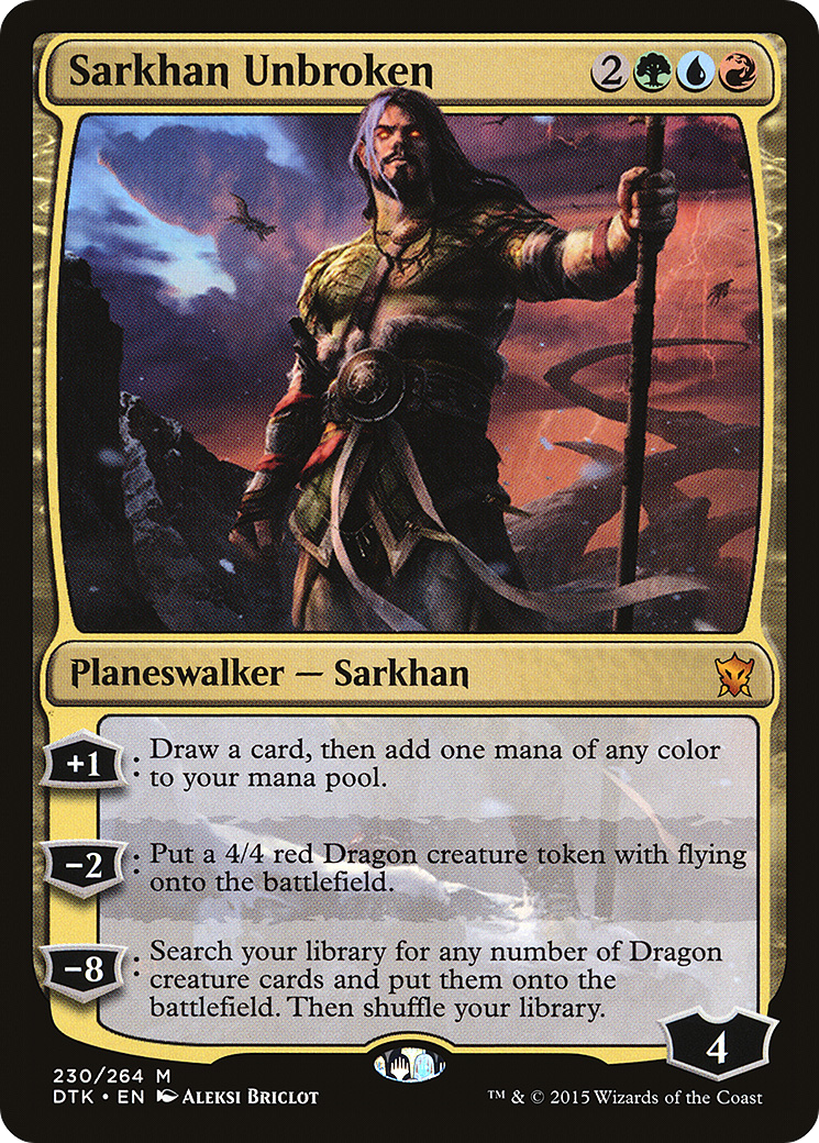 Sarkhan Unbroken (DTK-230) - Dragons of Tarkir