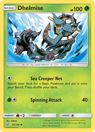 Dhelmise - 20/236 - Uncommon