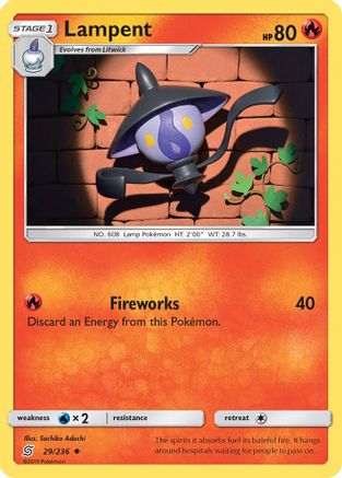 Lampent - 29/236 - Uncommon - Reverse Holo