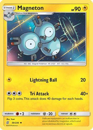 Magneton - 59/236 - Uncommon - Reverse Holo
