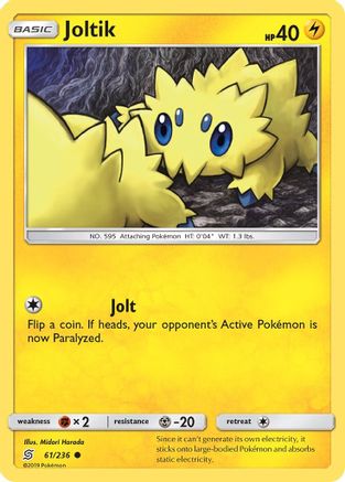 Joltik - 61/236 - Common - Reverse Holo