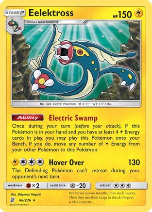 Eelektross - 66/236 - Holo Rare - Reverse Holo