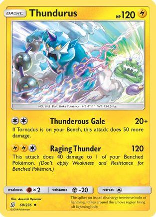Thundurus - 68/236 - Uncommon