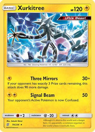 Xurkitree - 70/236 - Rare - Reverse Holo