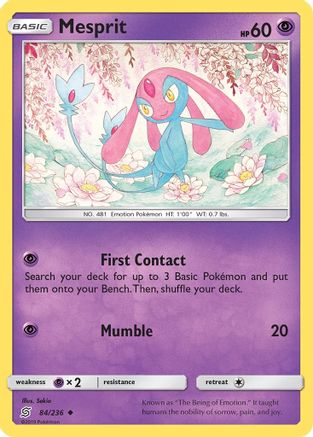 Mesprit - 84/236 - Uncommon - Reverse Holo