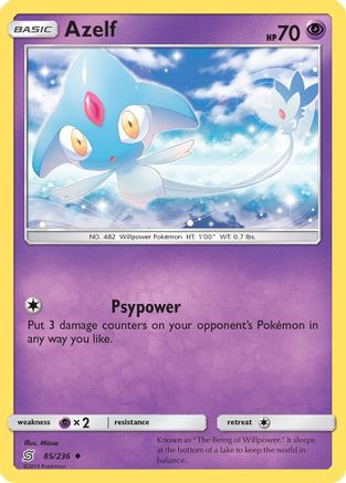 Azelf - 85/236 - Uncommon