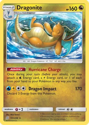 Dragonite - 151/236 - Rare