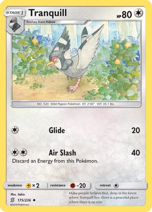 Tranquill - 175/236 - Uncommon - Reverse Holo