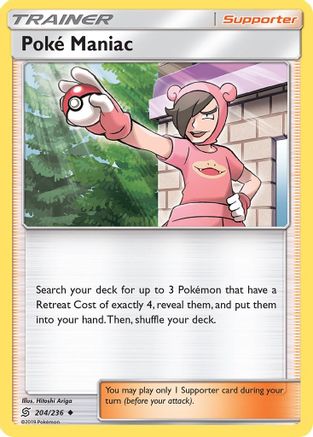 Poke Maniac - 204/236 - Uncommon - Reverse Holo