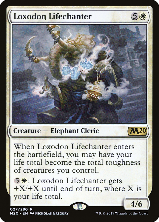 Loxodon Lifechanter (M20-027)  Foil