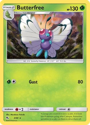 Butterfree - 3/68 - Rare