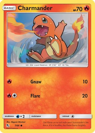 Charmander - 7/68 - Common - Reverse Holo