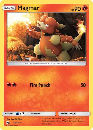 Magmar - 10/68 - Uncommon - Reverse Holo