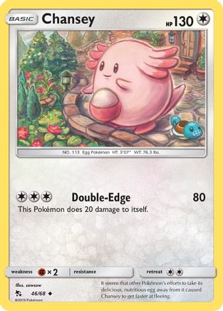 Chansey - 46/68 - Uncommon - Reverse Holo