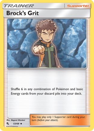 Brock's Grit - 53/68 - Uncommon - Reverse Holo