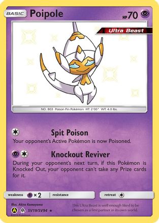 Poipole SV19  - Holofoil- Shiny Holo Rare