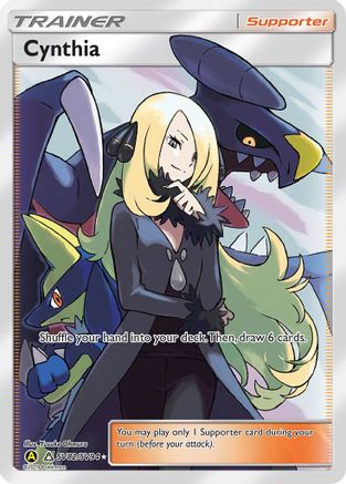 Cynthia SV82/SV94  - Holofoil- Shiny Holo Rare