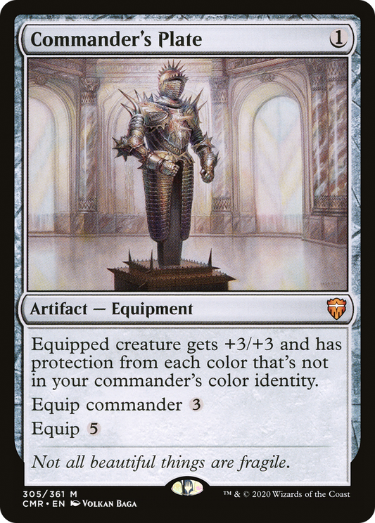 Commander's Plate (CMR-305)  Foil