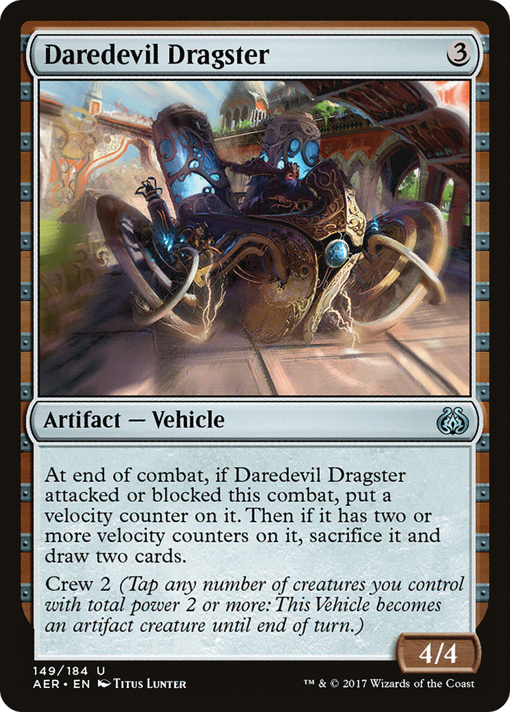 Daredevil Dragster (AER-149)  Foil