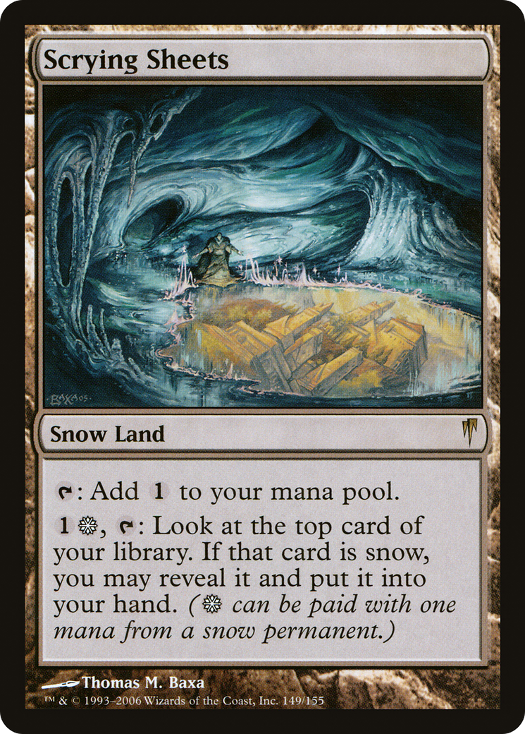 Scrying Sheets (CSP-149)  Foil