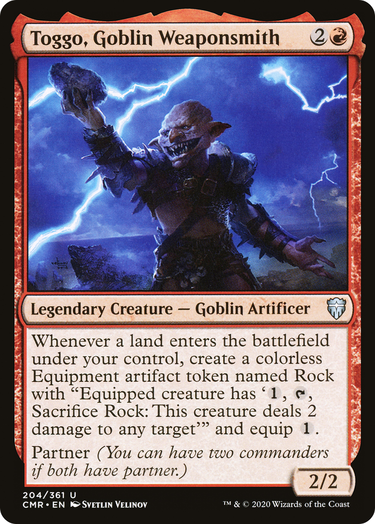 Toggo, Goblin Weaponsmith (CMR-204)