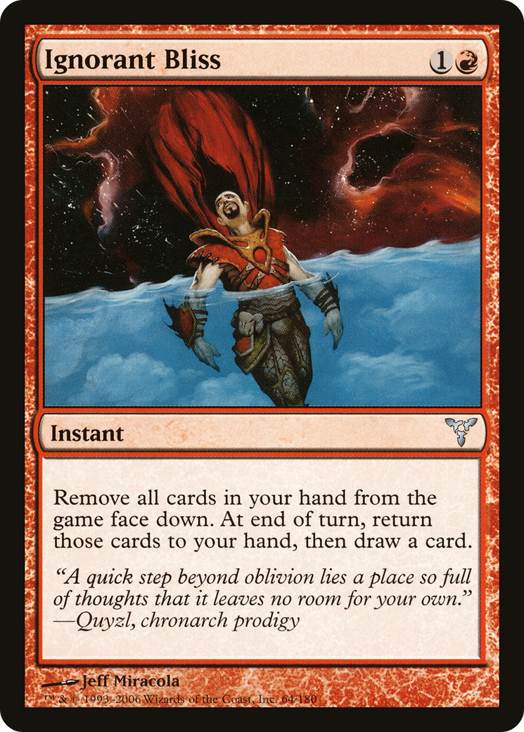 Ignorant Bliss (DIS-064)  Foil