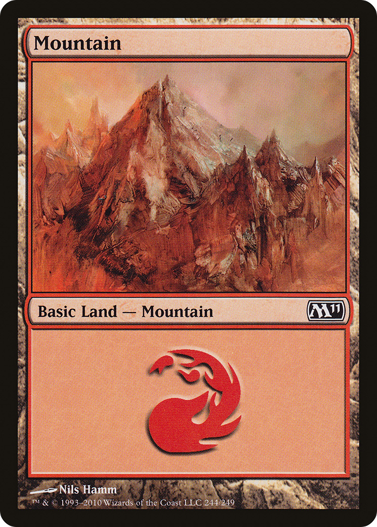 Mountain (M11-244)  Foil
