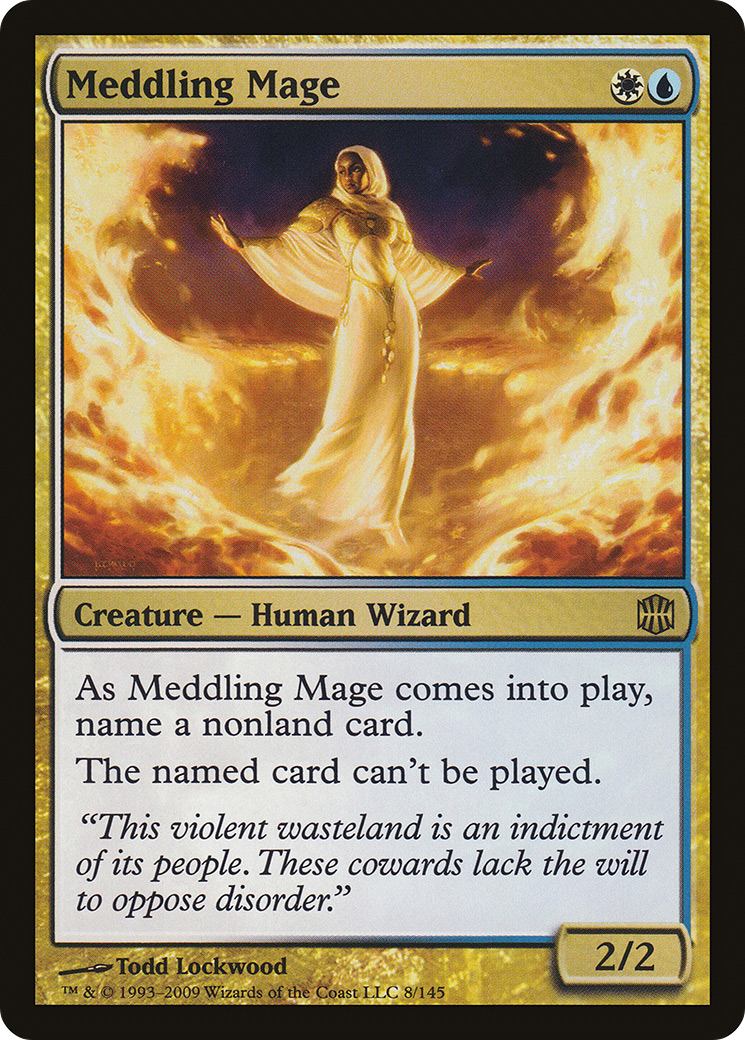 Meddling Mage (ARB-008)  Foil