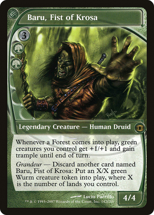 Baru, Fist of Krosa (FUT-142)  Foil
