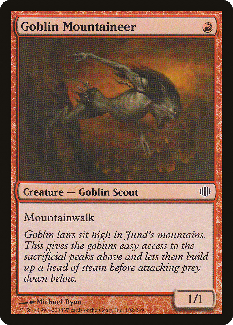 Goblin Mountaineer (ALA-102)