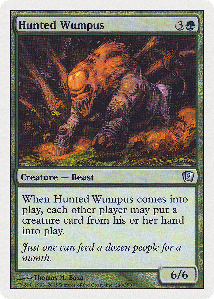Hunted Wumpus (9ED-248)  Foil