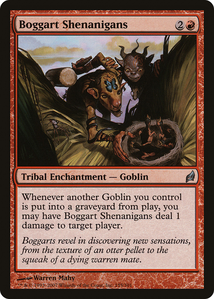 Boggart Shenanigans (LRW-155)  Foil