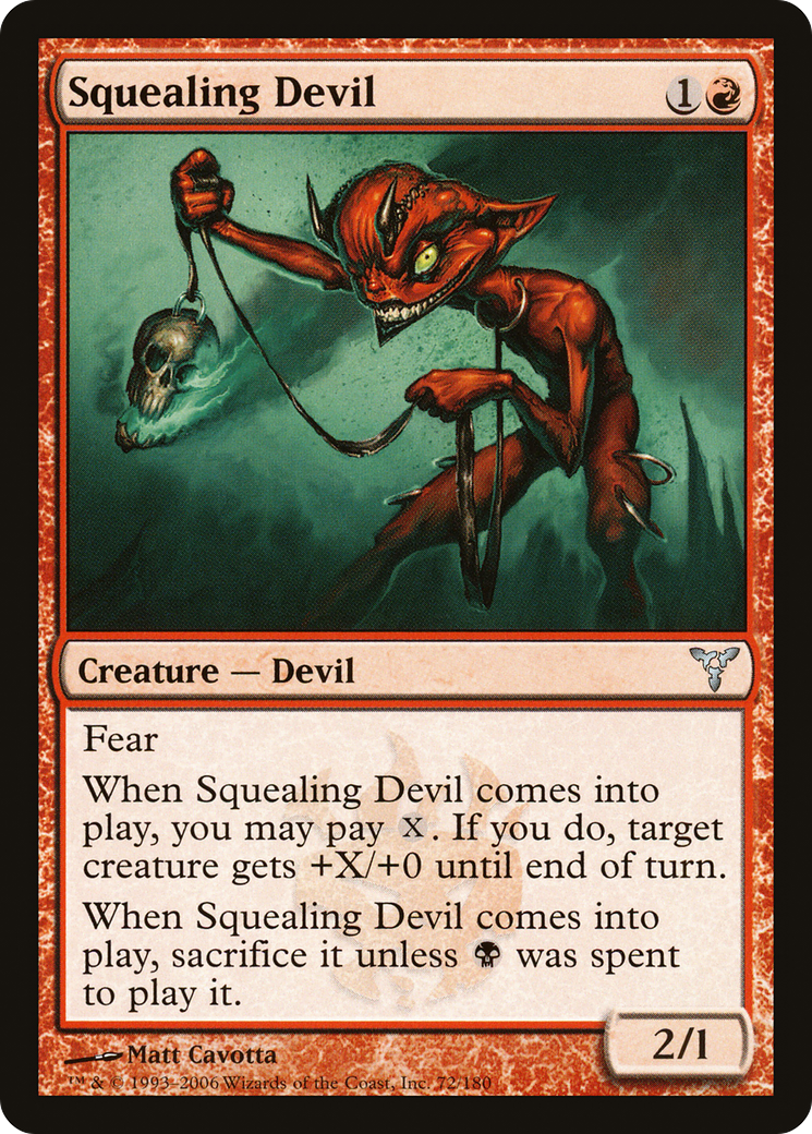 Squealing Devil  Foil
