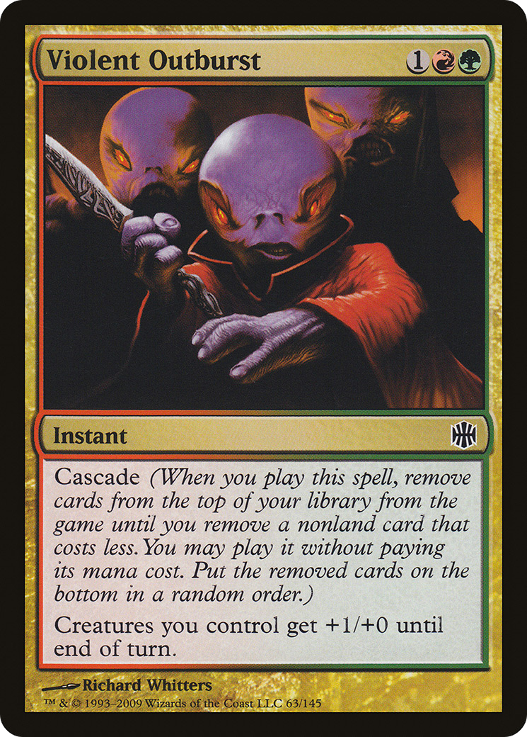 Violent Outburst (ARB-063)  Foil